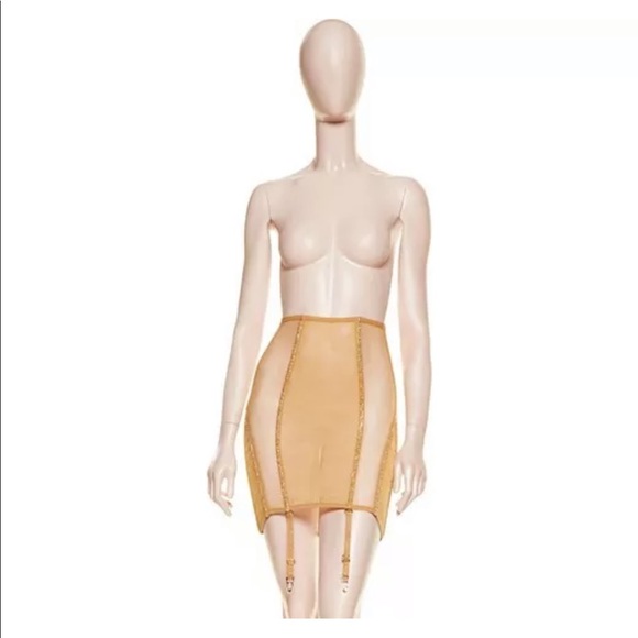 La Perla Other - La Perla Frames Skirt Garter belt  Color: Nude